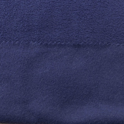 Флис DTY 19-3920, 180 г/м2, шир. 150 см, цвет т.синий - купить в Шахтах. Цена 646.04 руб.