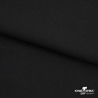 Ткань костюмная "Матте" 80% P, 16% R, 4% S, 170 г/м2, шир.150 см, цв-черный #1 - купить в Шахтах. Цена 372.90 руб.