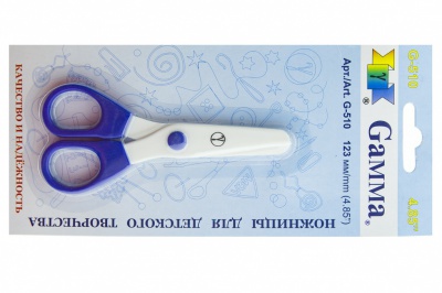 Ножницы G-510 детские 123 мм - купить в Шахтах. Цена: 137.45 руб.