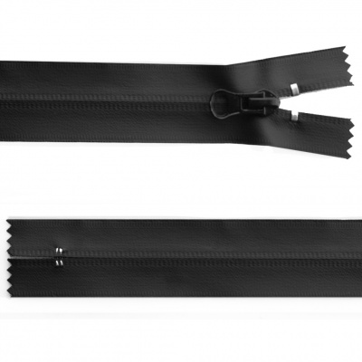 Молния водонепроницаемая PVC Т-7, 20 см, неразъемная, цвет чёрный - купить в Шахтах. Цена: 21.56 руб.