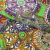 Плательная ткань "Фламенко" 25.1, 80 гр/м2, шир.150 см, принт этнический - купить в Шахтах. Цена 243.96 руб.