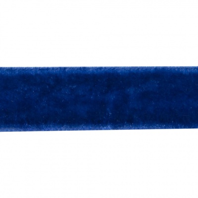 Лента бархатная нейлон, шир.12 мм, (упак. 45,7м), цв.74-василек - купить в Шахтах. Цена: 392 руб.