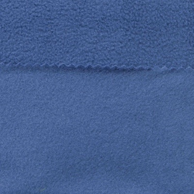 Флис DTY 19-4027, 180 г/м2, шир. 150 см, цвет джинс - купить в Шахтах. Цена 646.04 руб.