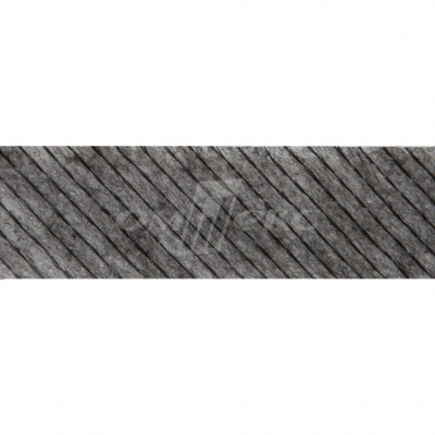 KQ217N -прок.лента нитепрошивная по косой 15мм графит 100м - купить в Шахтах. Цена: 2.24 руб.
