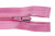 Спиральная молния Т5 513, 40 см, автомат, цвет св.розовый - купить в Шахтах. Цена: 13.03 руб.