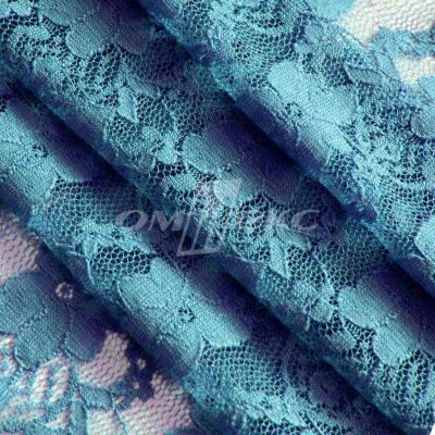Кружевное полотно стрейч 15A61/BLUE, 100 гр/м2, шир.150см - купить в Шахтах. Цена 1 581 руб.