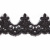 Сутажное кружево «Алансон»  на сетке (бисер) XDH3235, шир.60 мм, (уп. 9,14 м ), цв.-черный - купить в Шахтах. Цена: 2 156.52 руб.