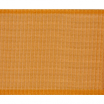Лента капроновая "Гофре", шир. 110 мм/уп. 50 м, цвет оранжевый - купить в Шахтах. Цена: 26.93 руб.