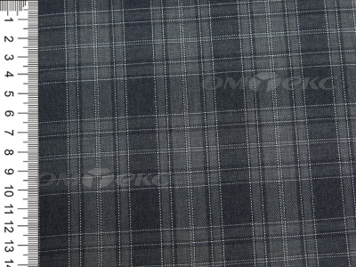 Ткань костюмная клетка 25235 2003, 185 гр/м2, шир.150см, цвет серый/сер - купить в Шахтах. Цена 