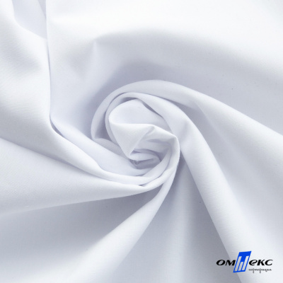Ткань сорочечная  Вита 80% пэ/20% хл, 115 гр/м, шир. 150 см - белый - купить в Шахтах. Цена 170.90 руб.