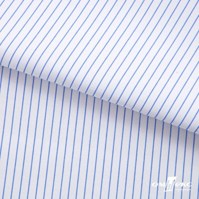 Ткань сорочечная Ронда, 115 г/м2, 58% пэ,42% хл, шир.150 см, цв.3-голубая, (арт.114) - купить в Шахтах. Цена 306.69 руб.