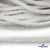 Шнур плетеный d-6 мм круглый, 70% хлопок 30% полиэстер, уп.90+/-1 м, цв.1076-белый - купить в Шахтах. Цена: 588 руб.
