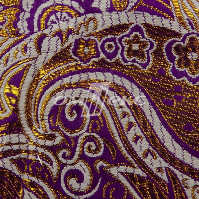 Ткань костюмная жаккард №9, 140 гр/м2, шир.150см, цвет фиолет - купить в Шахтах. Цена 387.20 руб.