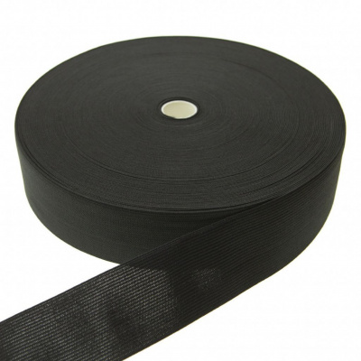 Резинка 35 мм (40 м)  черная бобина - купить в Шахтах. Цена: 395.72 руб.