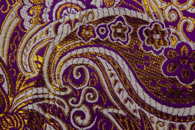 Ткань костюмная жаккард №9, 140 гр/м2, шир.150см, цвет фиолет - купить в Шахтах. Цена 387.20 руб.