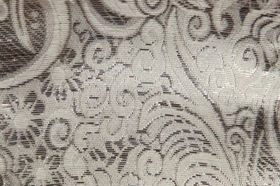 Ткань костюмная жаккард №10, 140 гр/м2, шир.150см, цвет св.серебро - купить в Шахтах. Цена 383.29 руб.