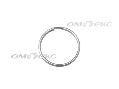 Кольцо металлическое d-20 мм, цв.-никель - купить в Шахтах. Цена: 3.19 руб.