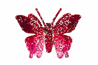 Бабочка декоративная пластиковая #10 - купить в Шахтах. Цена: 7.09 руб.