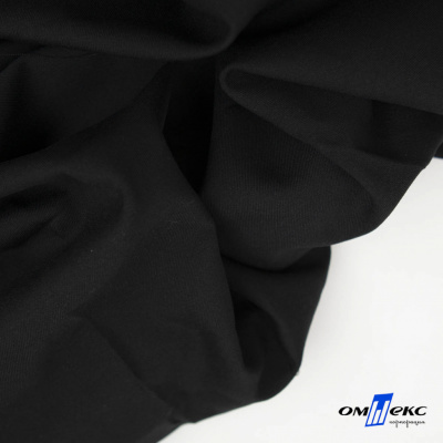 Ткань костюмная "Матте" 80% P, 16% R, 4% S, 170 г/м2, шир.150 см, цв-черный #1 - купить в Шахтах. Цена 376.70 руб.