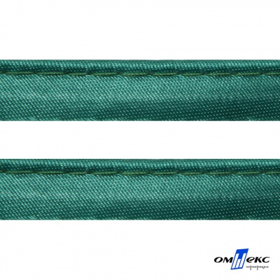 Кант атласный 140, шир. 12 мм (в упак. 65,8 м), цвет т.зелёный - купить в Шахтах. Цена: 237.16 руб.