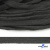 Шнур плетеный d-8 мм плоский, 70% хлопок 30% полиэстер, уп.85+/-1 м, цв.1026-серый - купить в Шахтах. Цена: 735 руб.