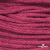 Шнур плетеный d-6 мм, 70% хлопок 30% полиэстер, уп.90+/-1 м, цв.1068-фуксия - купить в Шахтах. Цена: 588 руб.