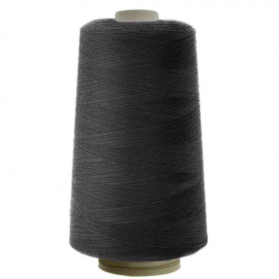 Швейные нитки (армированные) 28S/2, нам. 2 500 м, цвет чёрный - купить в Шахтах. Цена: 139.91 руб.