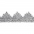Тесьма металлизированная 0384-0240, шир. 40 мм/уп. 25+/-1 м, цвет серебро - купить в Шахтах. Цена: 490.74 руб.