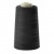 Нитки швейные 100% полиэстер 40/2, (3200 ярд), первый сорт, черные - купить в Шахтах. Цена: 86.79 руб.