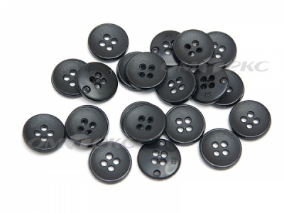 51960/23 мм (4 пр) черные пуговицы - купить в Шахтах. Цена: 1.43 руб.