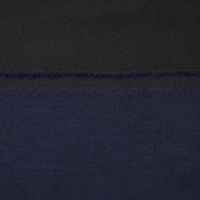 Ткань костюмная 26150 2009, 214 гр/м2, шир.150см, цвет т.синий - купить в Шахтах. Цена 358.58 руб.