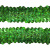 Тесьма с пайетками D4, шир. 30 мм/уп. 25+/-1 м, цвет зелёный - купить в Шахтах. Цена: 1 087.39 руб.