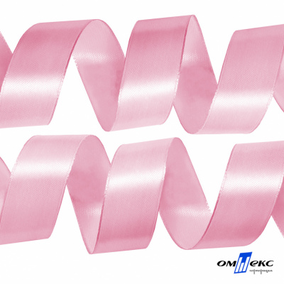 050-нежно-розовый Лента атласная упаковочная (В) 85+/-5гр/м2, шир.50 мм (1/2), 25+/-1 м - купить в Шахтах. Цена: 120.46 руб.