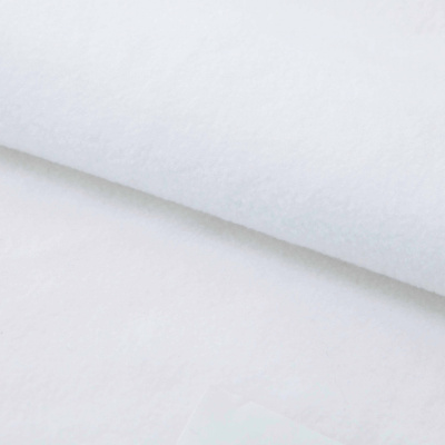 Флис DTY 240 г/м2, White/белый, 150 см (2,77м/кг) - купить в Шахтах. Цена 640.46 руб.