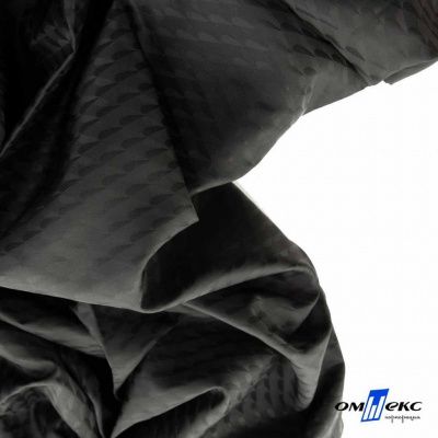 Ткань подкладочная Жаккард PV2416932, 93г/м2, 145 см,черный - купить в Шахтах. Цена 241.46 руб.