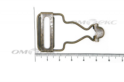 Застежки для комбинезонов металлическая 32 мм Никель (20ШТ)  - купить в Шахтах. Цена: 3.18 руб.