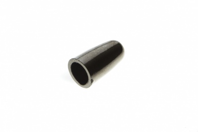 8100-Наконечник пластиковый под металл 15 мм-тем.никель - купить в Шахтах. Цена: 2.45 руб.