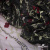 Сетка с вышивкой "Мадрид" 135 г/м2, 100% нейлон, ширина 130 см, Цвет 4/Черный - купить в Шахтах. Цена 980 руб.