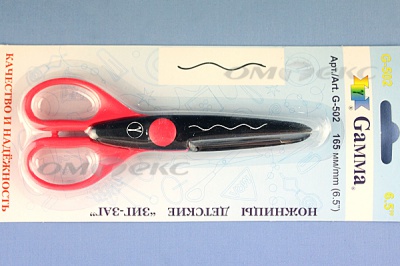 Ножницы G-502 детские 165 мм - купить в Шахтах. Цена: 292.21 руб.