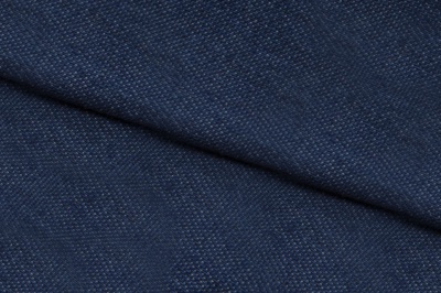 Ткань джинсовая №96, 160 гр/м2, шир.148см, цвет синий - купить в Шахтах. Цена 350.42 руб.