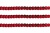 Пайетки "ОмТекс" на нитях, SILVER-BASE, 6 мм С / упак.73+/-1м, цв. 3 - красный - купить в Шахтах. Цена: 468.37 руб.