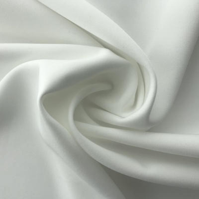 Костюмная ткань "Элис", 220 гр/м2, шир.150 см, цвет молочно-белый  - купить в Шахтах. Цена 303.10 руб.