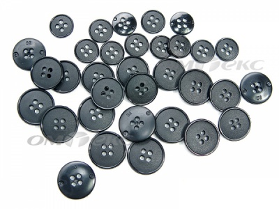 51926/15 мм (4 пр) черные пуговицы (брючные) - купить в Шахтах. Цена: 1.50 руб.