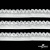 Резинка бельевая ажурная #123-11, шир.11 мм, цв.белый - купить в Шахтах. Цена: 7.23 руб.