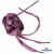 Шнурки #107-01, плоские 130 см, цв.розовый металлик - купить в Шахтах. Цена: 35.45 руб.