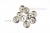 Кнопки пришивные 30 мм никель - купить в Шахтах. Цена: 18.68 руб.