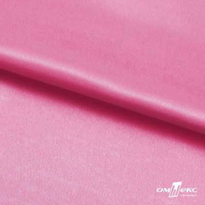 Поли креп-сатин 15-2215, 125 (+/-5) гр/м2, шир.150см, цвет розовый - купить в Шахтах. Цена 157.15 руб.