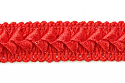 Тесьма декоративная "Самоса" 091, шир. 20 мм/уп. 33+/-1 м, цвет красный - купить в Шахтах. Цена: 301.35 руб.