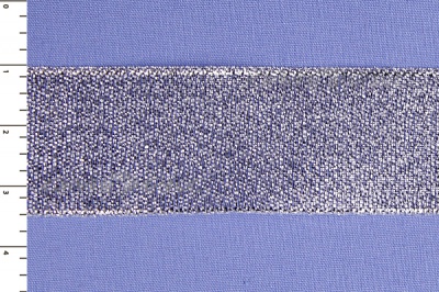 Лента парча MR-25, 25мм (33 м)  серебро - купить в Шахтах. Цена: 403.62 руб.
