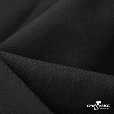 Ткань костюмная Зара, 92%P 8%S, BLACK, 200 г/м2, шир.150 см - купить в Шахтах. Цена 325.28 руб.